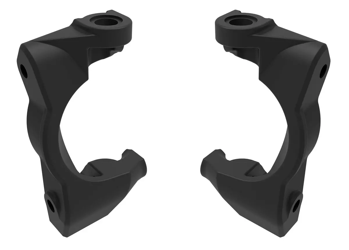Traxxas Black Caster Blocks (L&R)   (Tra10732-Blk) 1