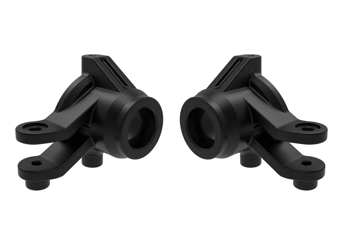 Traxxas Black Steering Blocks (L&R)   (Tra10736-Blk) 1