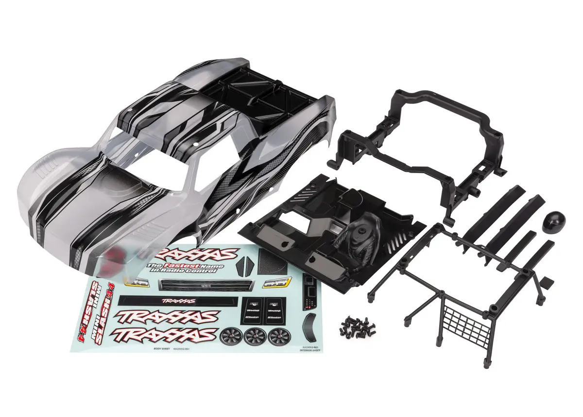 Mini Slash 4X4 Prographix Body W/ Mount   (Tra10811x) 1