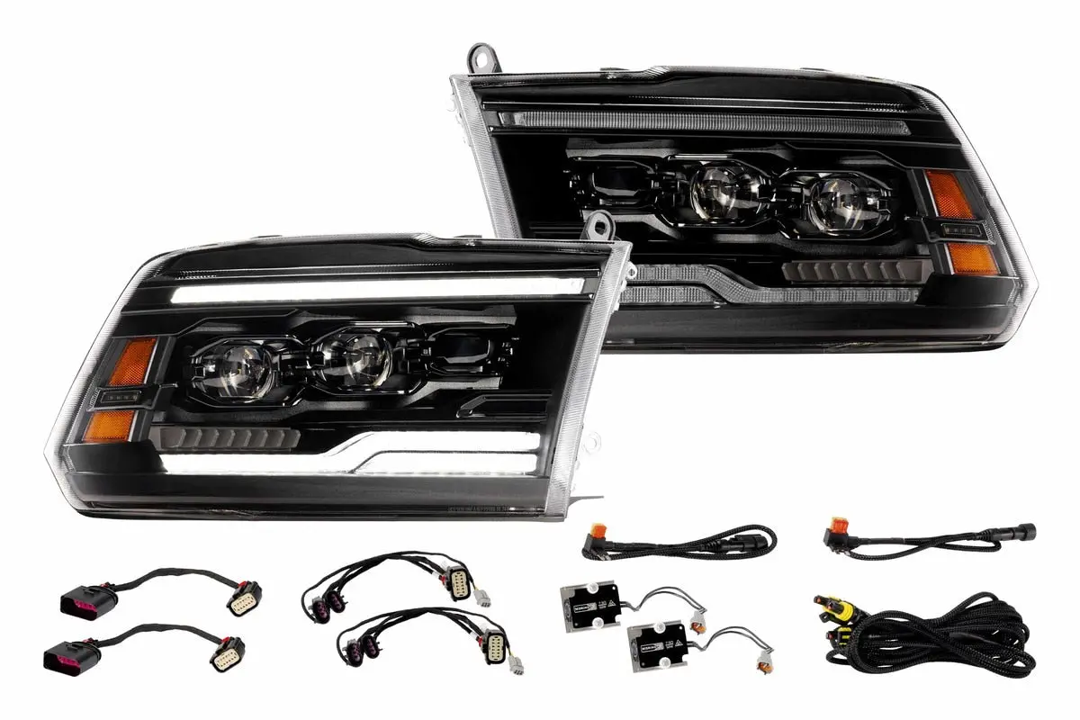 Morimoto Dodge Ram Hd (09-18) Xb Evo Hybrid Led Headlights 1