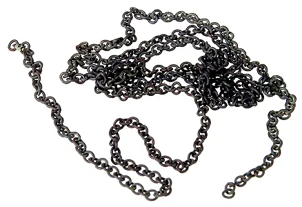 Preblackened Brass Chain - 12"  (116-29272) 1