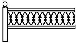Porch Railing 6/ (120-2302) 1
