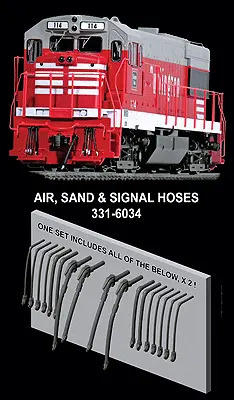 Diesel Loco Rubber Mu & Brake H (135-6034) 1