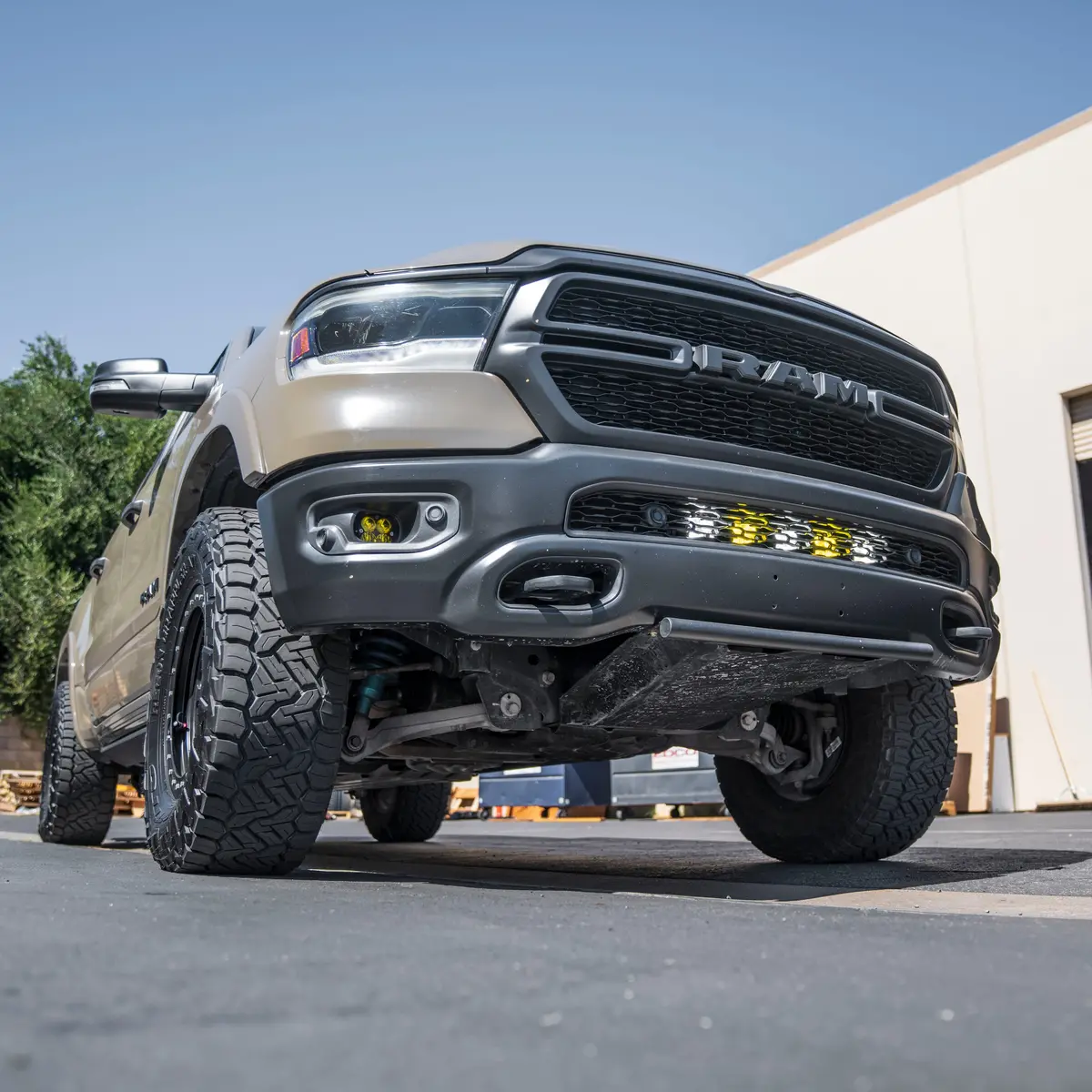 Vice Designs 5Th Gen Ram 1500 Front Bumper Skid Plate 1