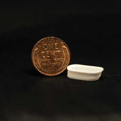 All Scale Miniatures Bath Tubs -- Pkg(5)   (179-870927) 1