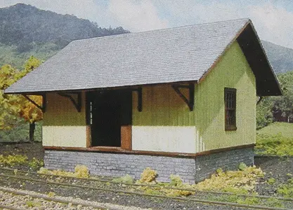 Ho Prr Small Freight House (Bra690) 1