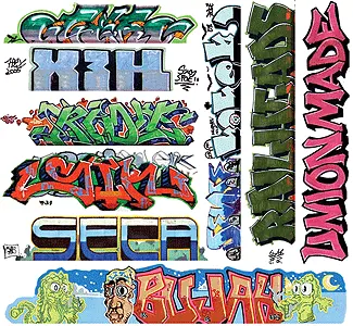 Blair Line Graffiti Decals Mega #11  (184-1260) 1