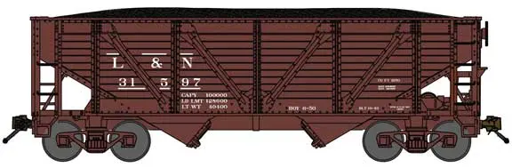Walthers Louisville & Nashville 31849 (Boxcar Red, Reporting Marks Only)   (188-63165) 1