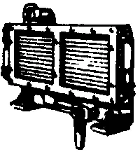 Steam Loco Air Compressor Radiator (190-226) 1