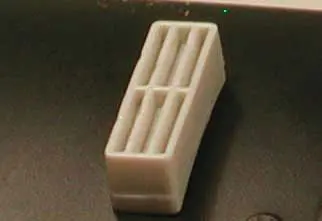 Cal Square Diesel Exhaust Stack -- Plastic Pkg(2)   (190-646) 1