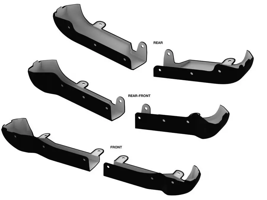 Cognito Fender Trim Finishing Caps Kit For 2020-Current Silverado/Sierra 2500/3500 2Wd/4Wd 2