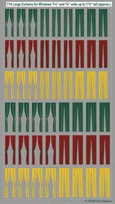 Dark-Colored Curtains - Windo (195-719) 1