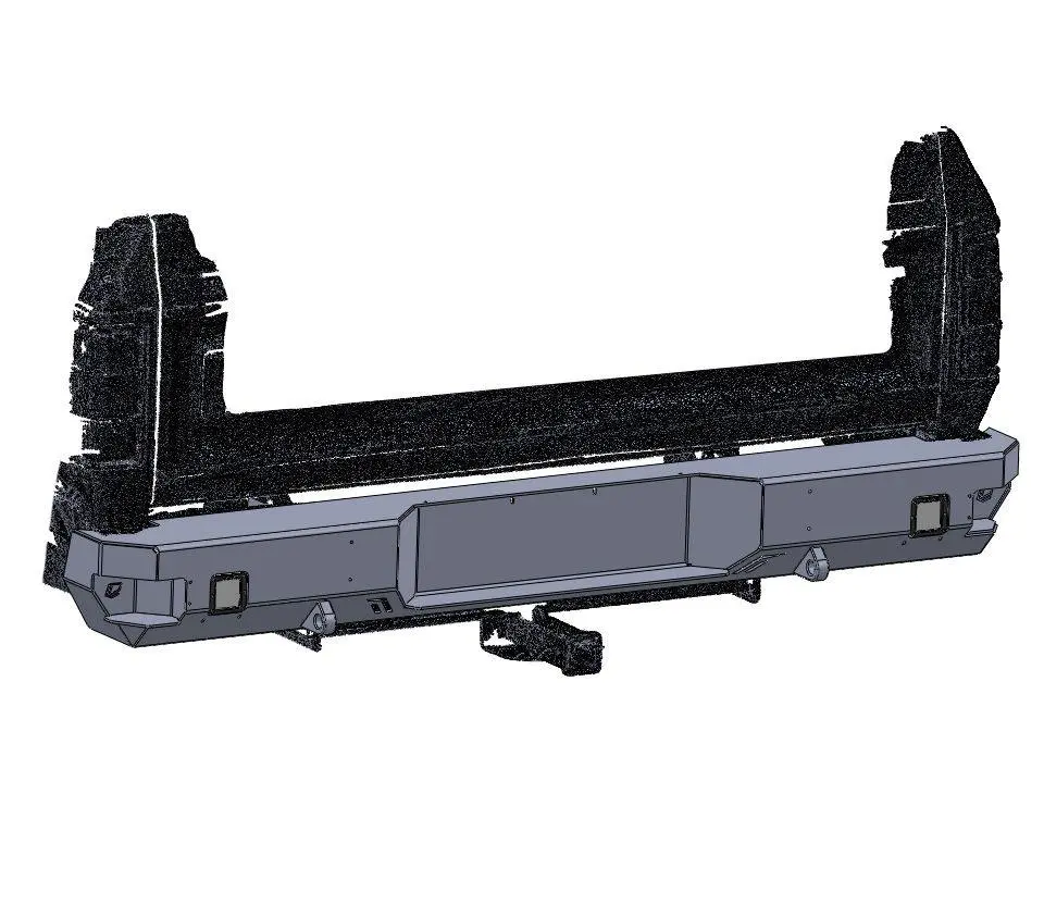 Chassis Unlimited 1989-1993 Dodge Ram 250/350 Octane Rear Bumper 1