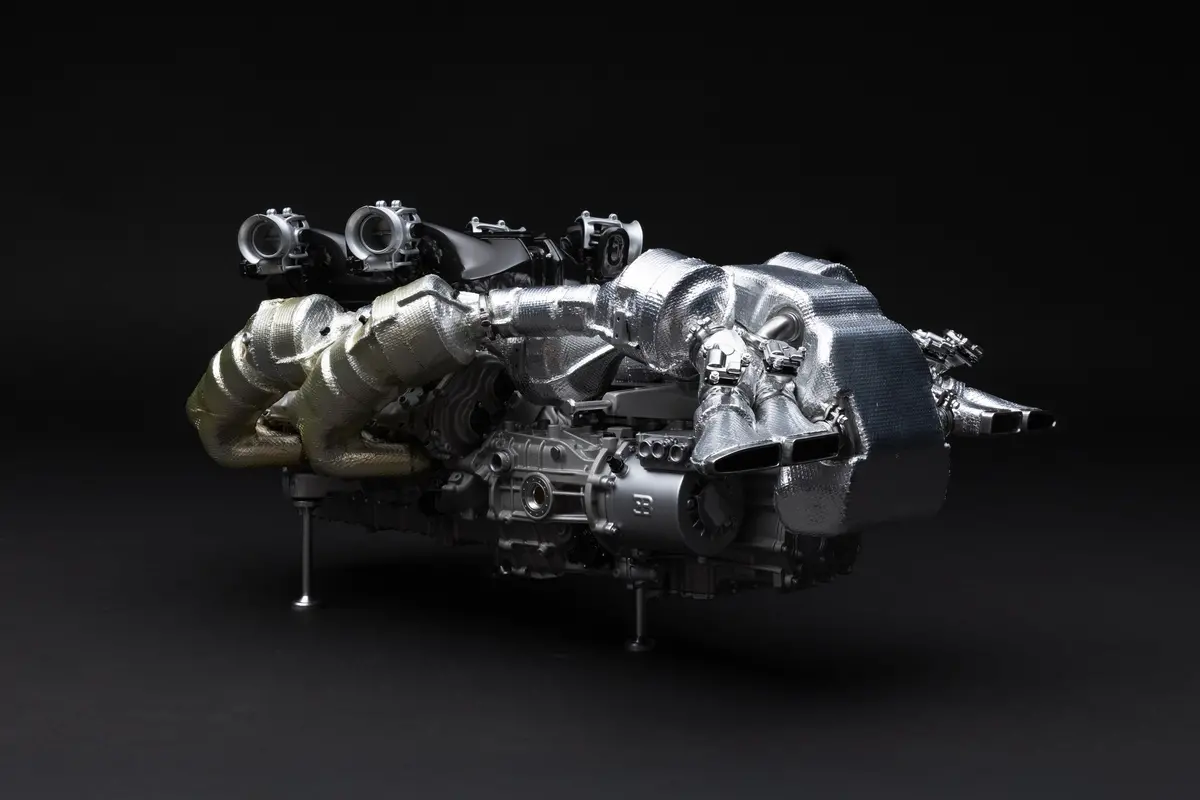 Bugatti Tourbillon V16 Engine And Gearbox (2026) 1