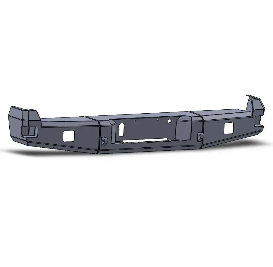 Chassis Unlimited 2017-2021 Ford Superduty F250/F350 Attitude Rear Bumper 1