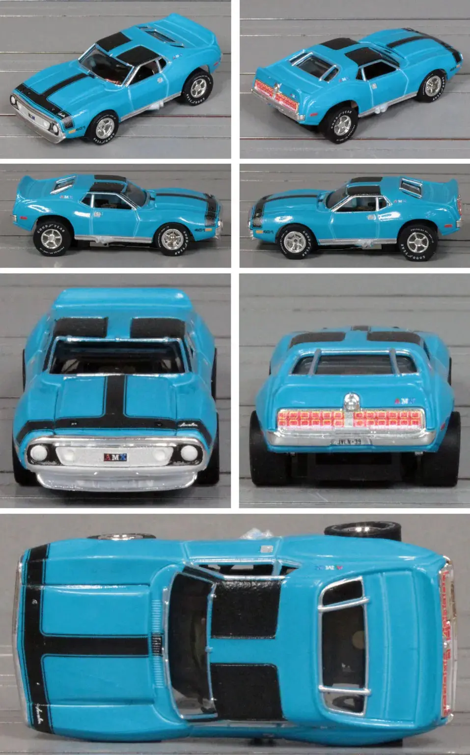 Auto World Sc410 Xtraction 1971 Amc Javelin Amx – Big Bad Blue/Black 1