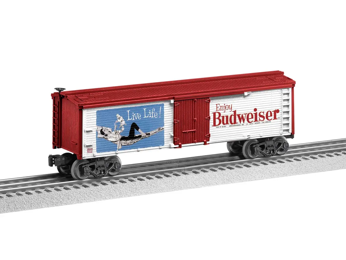 Lionel O27 Reefer Enjoy Budweiser  (Lnl2028230) 1