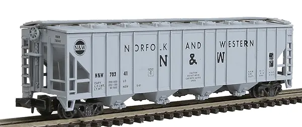 Con-Cor 52' Covered Hopper -- Norfolk N Scale (223-1732) 1