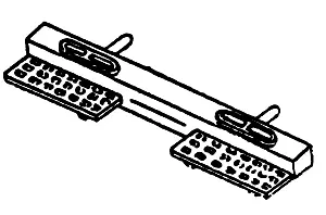 Details West Pilot -- Beam W/Footboards Pkg(2) 235-192) 1