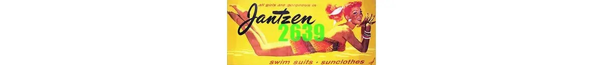 Tichy Jantzen Swimwear Billboard   (Tic2639) 1