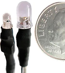 Led Lights 3Mm Universal 7-19 Volt Ac, Dc, Dcc Pkg(5) -- Cool White (266-U31) 1