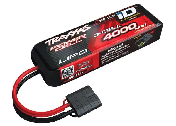 Traxxas 3S "Power Cell" 25C Lipo Battery W/Id Traxxas Connector (11.1V/4000Mah)   (Tratra2849x) 1