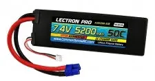 Lectron Pro 7.4V 2000Mah 50C Lipo Battery With Ec3 Connector   (2S2000-50E) 1
