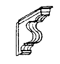 Walthers Brackets Victorian O Scale (300-3530) 1