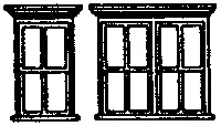 Windows -- Victorian Set Pkg(4) (300-8020) 1