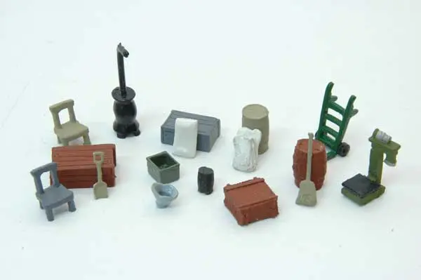 Country Store Detail Set -- Unpainted (361-334) 1