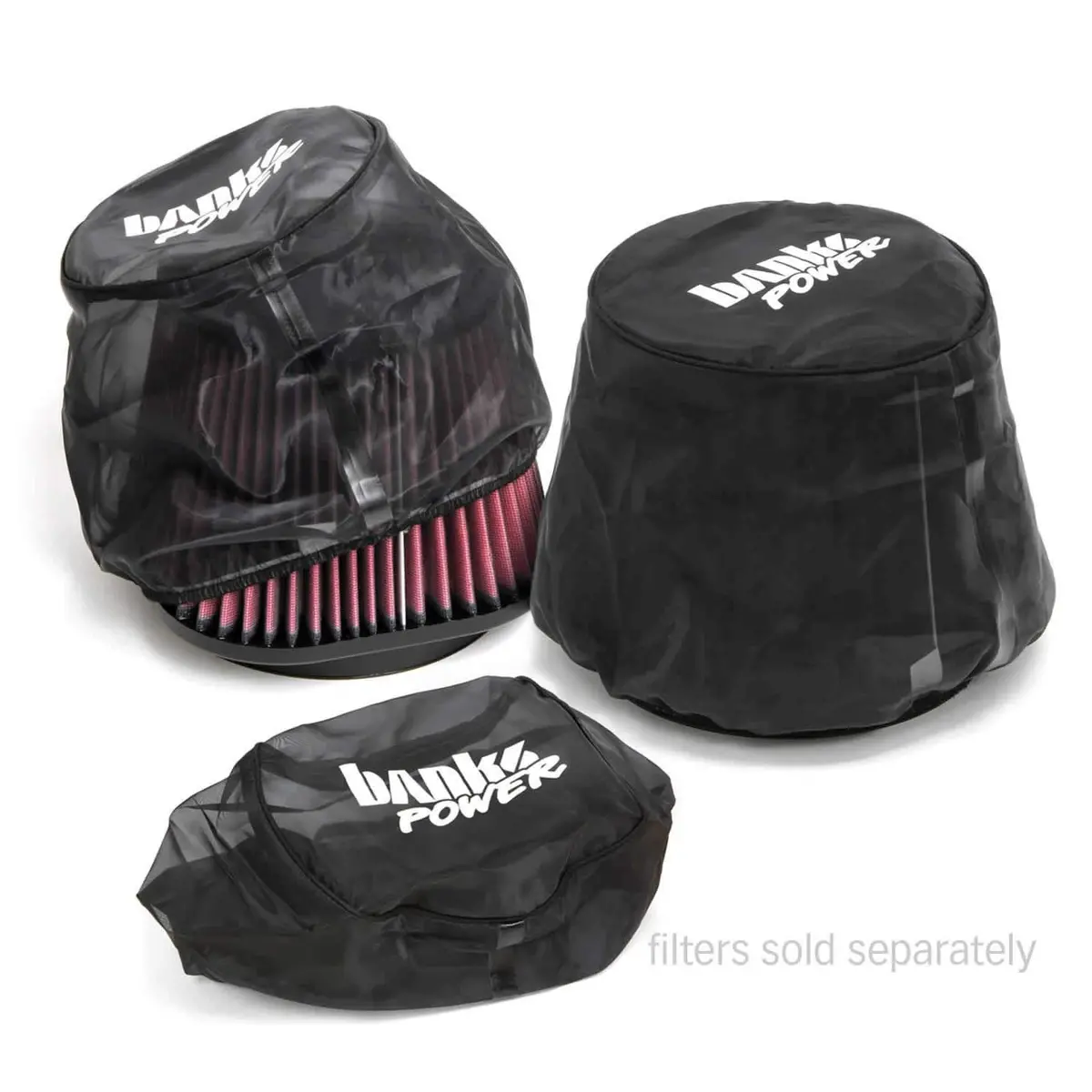 Pre-Filter Filter Wrap For Use W/Ram-Air Cold-Air Intake Systems Air Filter Pn 42148 And 42178 Banks Power 1
