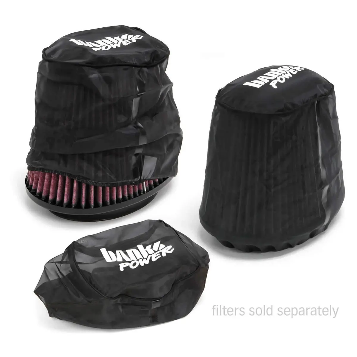 Pre-Filter Filter Wrap For Use W/Ram-Air Cold-Air Intake Systems Air Filter Pn 42158 And Pn 42188 Banks Power 1