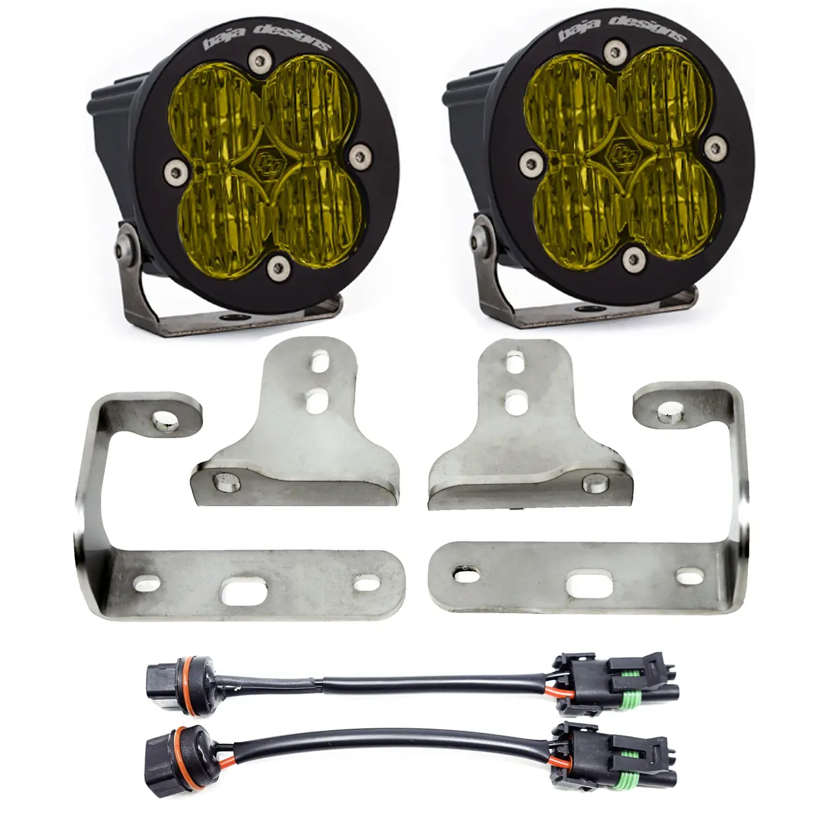 Baja Designs Jeep Jl, Sport/Sport-S, Squadron-R Sae, Fog Pocket Kits 1
