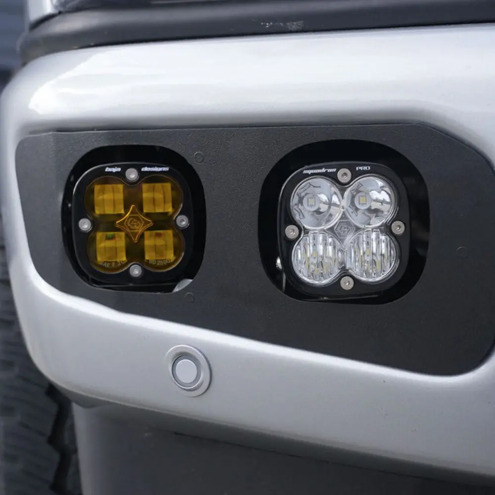 2023+ Ford Super Duty Baja Designs Squadron Sae / Squadron Pro Dual Fog Light Kit 1