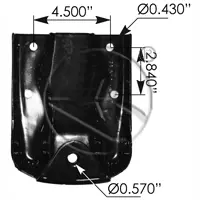 1999-2007 Chevy / Gmc Silverado, Sierra 1500, 2500, 3500 - Rear Of Rear Hanger 1