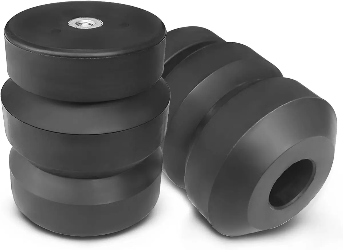Vigor Rear Rubber Helper Suspension Spring Kits 2000-2020 Cadillac Escalade, Chevrolet Avalanche 1500, Gmc Yukon Pickups Gmrys4 1