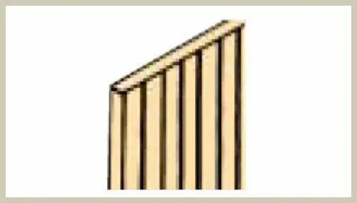 Sribed Sheathing - Random Scribing - 1/16" Thick X 24" Long (521-70373) 1