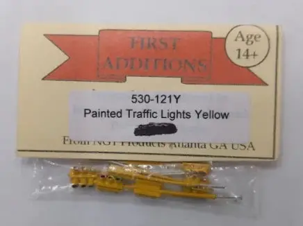 Traffic Lights Yellow - N Scale (530-121Y) 1