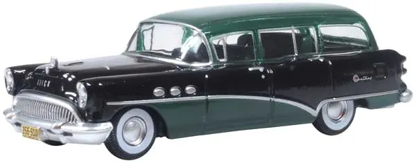 Oxford Diecast 54'Buick Cent Wag Gr/Black (553-87Bce54002) 1