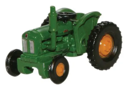 Oxford Diecast Fordson Farm Tractor - Assembled -- Green, Orange   (553-Ntrac002) 1