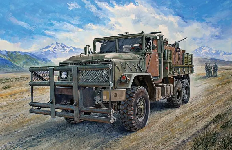 Italeri 1/35 M923 "Hillbilly" Gun Truck   (Ita556513) 1