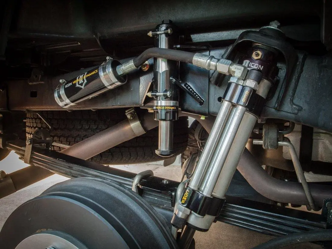 Icon Vehicle Dynamics 2005 - Current Toyota Tacoma Rear Hydraulic Air Bumpstop System 2