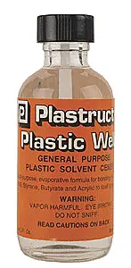 Plastruct Plastic Weld Plastic Solvent Cement -- 2Oz 59.1Ml   (570-2) 1