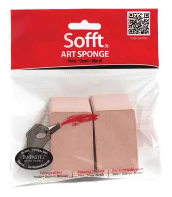 Copy Of Sofft Art Sponges  -- Soft Angle Pkg. 2 (574-61030) 1