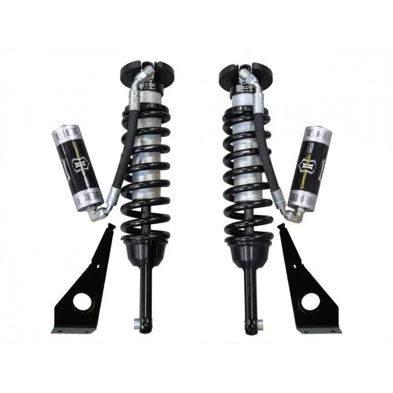 Icon Vehicle Dynamics 2010 - Current 4Runner/Fj Remote Reservoir Front Coil-Over Shock Kit 1