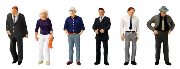 Walthers Car Salesman & Shoppers (590-1010585) 1