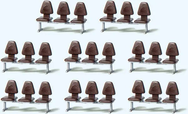 Modern Modular Seating -- 3-Seat Units Pkg(8) 1