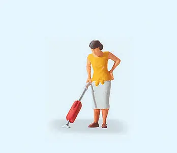 Woman W/Vacuum Cleaner (590-28141) 1
