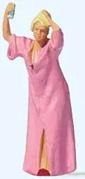 Woman Using Hairspray Individual Figure (590-28229) 1