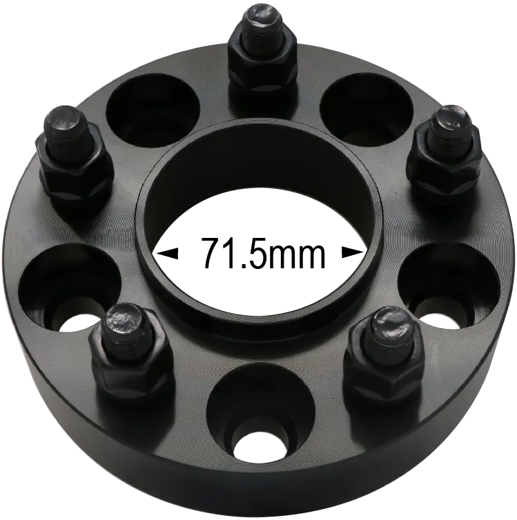 5X115 Hubcentric- 14Mm 1.50 Stud / 1" Thick / 71.5Mm Cb / 71.5Mm Wb 1